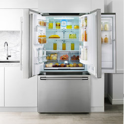 36" FRENCH DOOR REFRIGERATOR - UPFXC2466S - Refrigerators