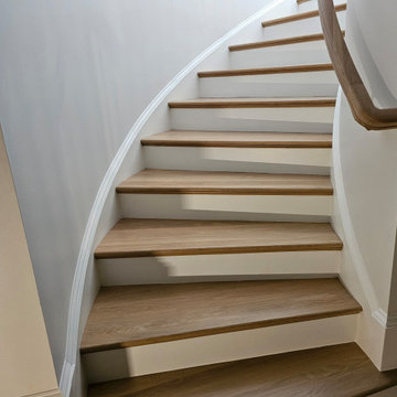 Project #116 | Elegant Curved Staircase