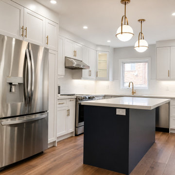 East Credit Kitchen & Structural Renovation - Open Concept