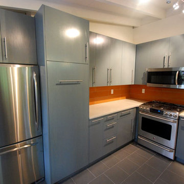 IKEA Kitchen with Custom Doors