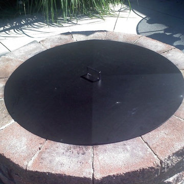 Round Fire Pit Cover