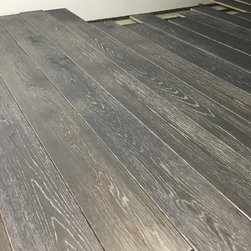 White oak 7'' custom color for a client - Engineered Wood Flooring