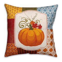 I Love Golden Autumn Days 16x16 Spun Poly Pillow - Products