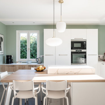 Rénovation maison design scandinave - cuisine