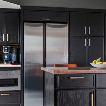 Dark & Moody Cabinets Bring Today’s Design Trends into the Kitchen
