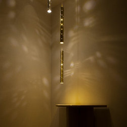 Heavy Rain. Large Light Drops. - Pendant Lighting