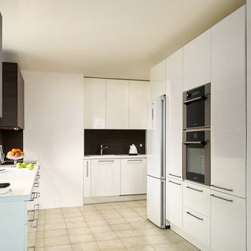 Modern kitchen LINE in family house