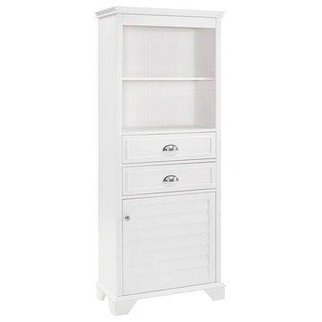 Lydia Tall Cabinet, White