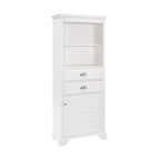 Lydia Tall Cabinet White