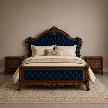 French Provincial solid wood Bedroom furniture | Antique bedroom design