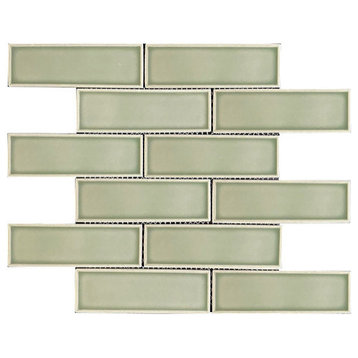 Recycled Glass Interlock Series Urban Meadow Tile for Floor Walls Flooring