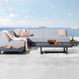 ALVORY L Shape Outdoor Lounge - Outdoor Lounges