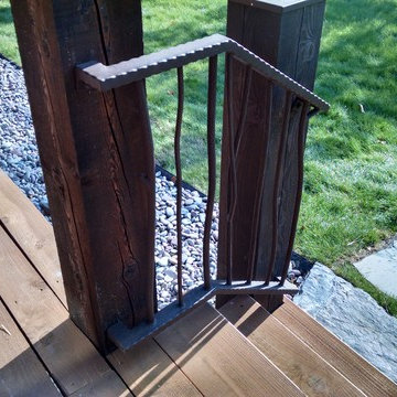 Branch Railing, Chimney Cap & Mailbox