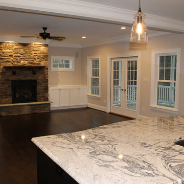 New Addition and Outside Kitchen