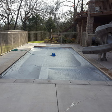 Concrete Pool And Spa In Branson West Missouri