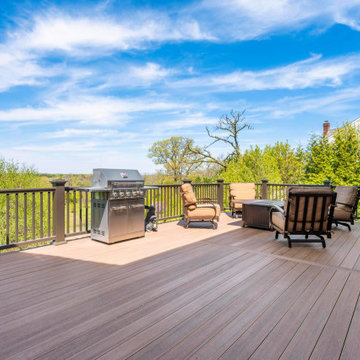 English Walnut and Express Kona Railing