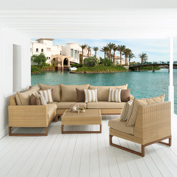 Milea™ 6pc Sofa Sectional - Maxim Beige