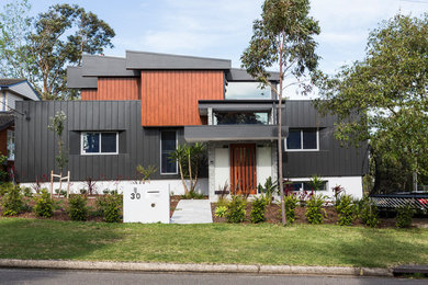 Inspiration for a contemporary exterior in Sydney.