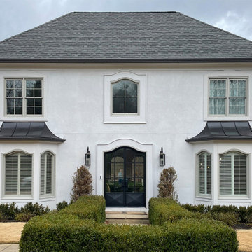 Before & After Portico Additions