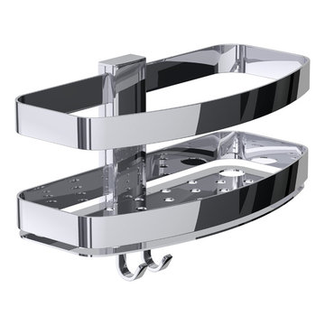 Shower Caddy Shelf Organizer for Shampoo, Conditioner, Soap