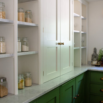 Birch - Pantry. Overview. cabinet details.
