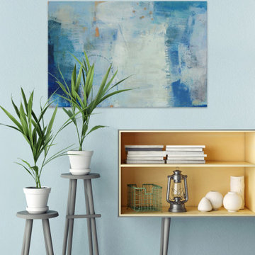 "Kenning VII" Painting Print on Wrapped Canvas