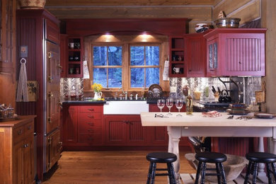 Example of a kitchen design in Denver
