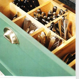 Built Ins That Make Sense - Flatware Storage