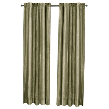 Ombre Window Curtain Panel, 50"x84", Sage