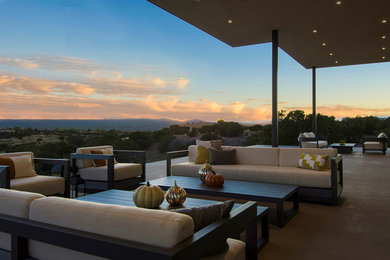 Example of a trendy patio design in Other