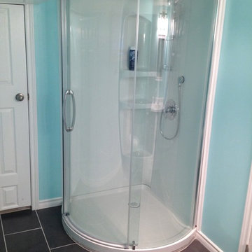 Basement bathroom