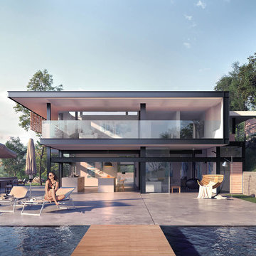 Swimming Pool Rendering