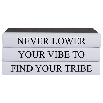Find Your Tribe Quote Book Stack, S/3