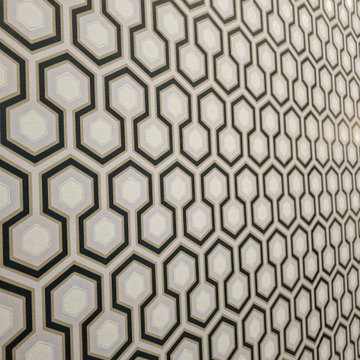 Wallpaper installation Living Room in Ardmore