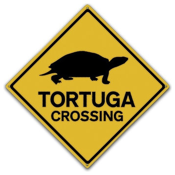 Tortuga Crossing, Classic Metal Sign