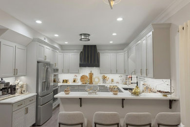 Example of a trendy kitchen design in Baltimore