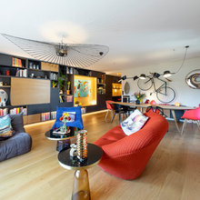 Visite Privée : Un appartement "Tetris" plein d'audace