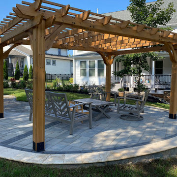 Pergola and Hardscaping