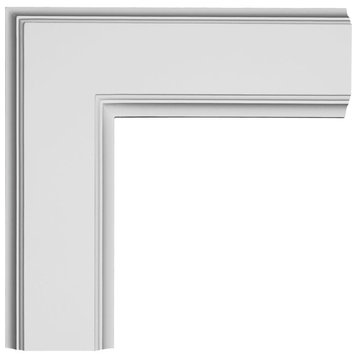 14"W x 2"P x 14"L Inner Corner for 5" Traditional Coffered Ceiling