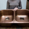 Orwell Copper 32" Double Bowl Undermount Kitchen Sink