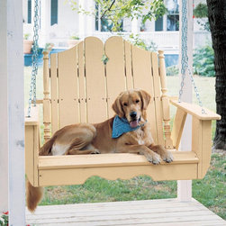 Nantucket N152 Outdoor Pine Swing - Hammocks And Swing Chairs
