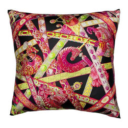 "Le Songe de La Licorne" Herm&egrave;s Silk Scarf Pillow - Decorative Pillows