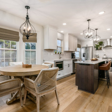 Transitional Kitchen Remodel Done in the Colors Snow and Shale