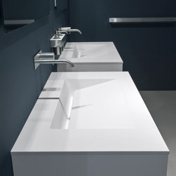 PIEGA Integrated Sinks by Antonio Lupi - Bathroom Fixtures