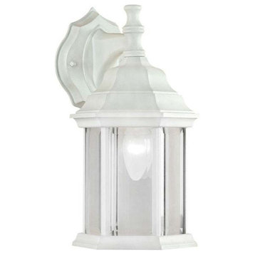 Canarm IOL411 1 Light 12"H Outdoor Wall Sconce - White
