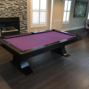 Xane Industrial Pool Table by Plank and Hide