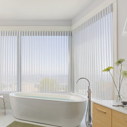 Hunter Douglas Luminette Window Coverings - Vertical Blinds