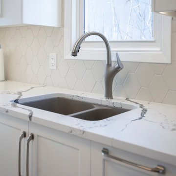 Extended Galley Kitchen