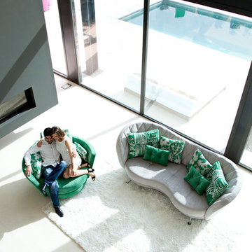 Josephine Chick Modern Sofa by Famaliving California