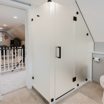 Arlington Attic Bathroom Addition and Interior Remodelb